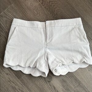 Club Monaco High Waist White Shorts